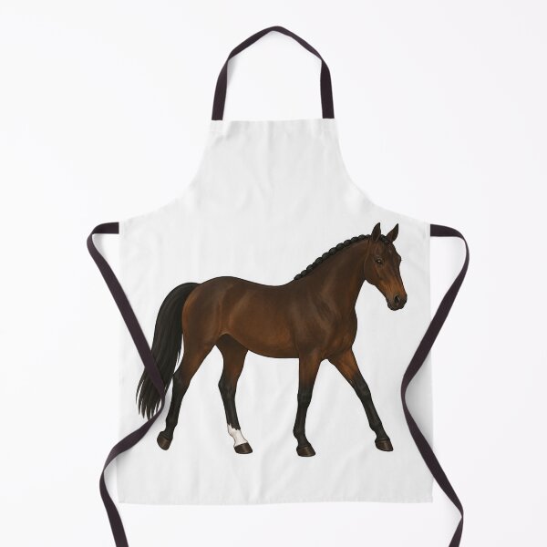 Item preview, Bay Hunter Jumper Horse Sticker designed and sold by RealEqEdit.