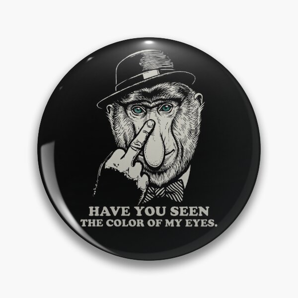 Item preview, Dapper Monkey: "Have You Seen the Color of My Eyes?" designed and sold by Joruproyect.