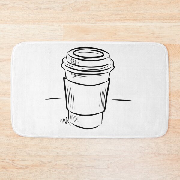 Item preview, Coffee To Go Line Art Sketch designed and sold by MirkoArtS.