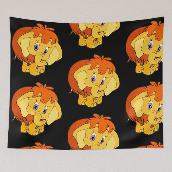 Item preview, Kawaii Baby Mammoth - Vintage Retro Cartoon Aesthetic  designed and sold by Tokraz-art.
