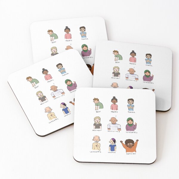 Item preview, Feelings Chart : Lesser Known Emotions designed and sold by TherapistDraws.