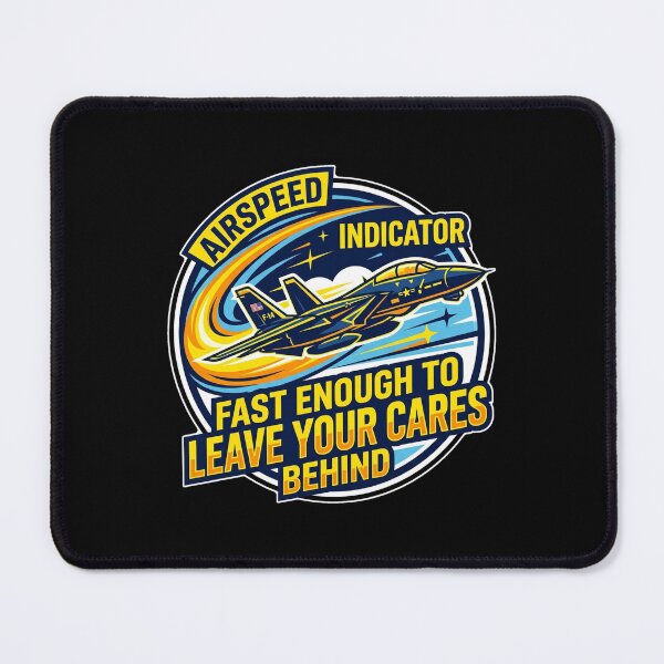 Item preview, Funny Airspeed Indicator Quote Flying Pilot Gift designed and sold by DuckOddity.