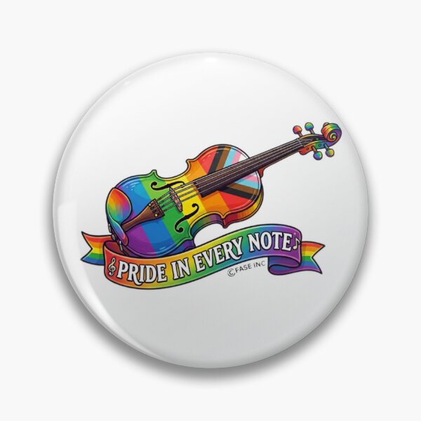 Item preview, LGBTQIA+ string pride  designed and sold by The Bornoff Foundation for the Advancement of String Education.