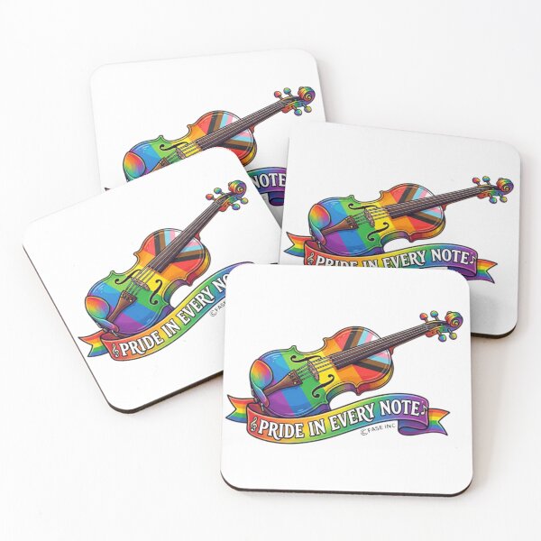 Item preview, LGBTQIA+ string pride  designed and sold by The Bornoff Foundation for the Advancement of String Education.