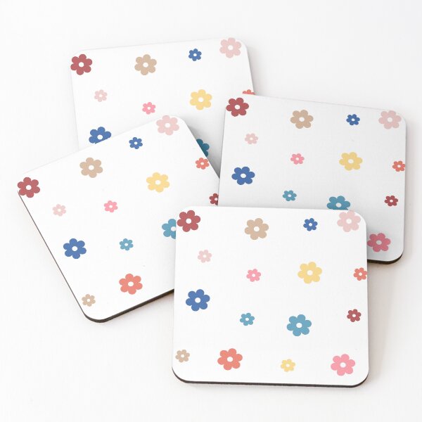 Item preview, Cute Indie Flower Decals Groovy 70s Retro Flower Pack  designed and sold by Aesthetic Crew.