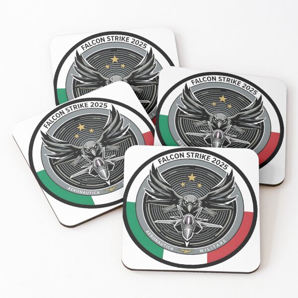 Item preview, Aeronautica Militare Falcon Strike 2025 Exercise Patch designed and sold by CharlieDesings.