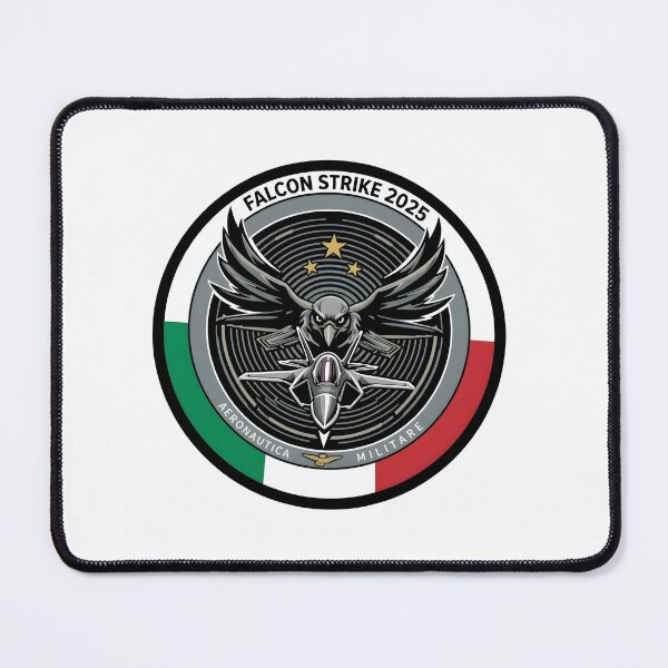 Item preview, Aeronautica Militare Falcon Strike 2025 Exercise Patch designed and sold by CharlieDesings.