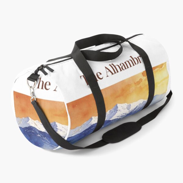 Artikelvorschau, Vintage-Aquarellkunstdruck der Alhambra | Maurischer Palast Granada | Wanddekoration Andalusien, Spanien entworfen und verkauft von Panom Suavichien.