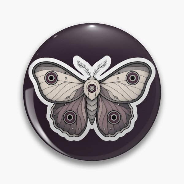 Item preview, Eye Spot Moth Illustration designed and sold by MizerMoths.