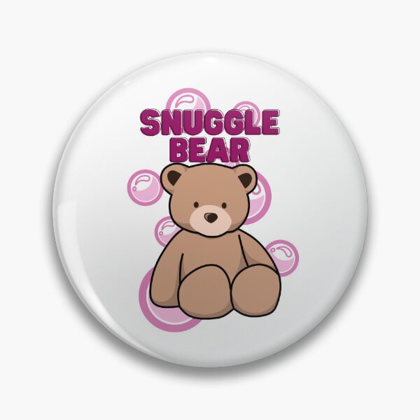 Item preview, Snuggle bear - pink designed and sold by priyankajustine.