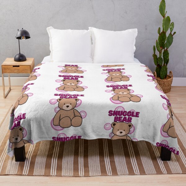 Item preview, Snuggle bear - pink designed and sold by priyankajustine.