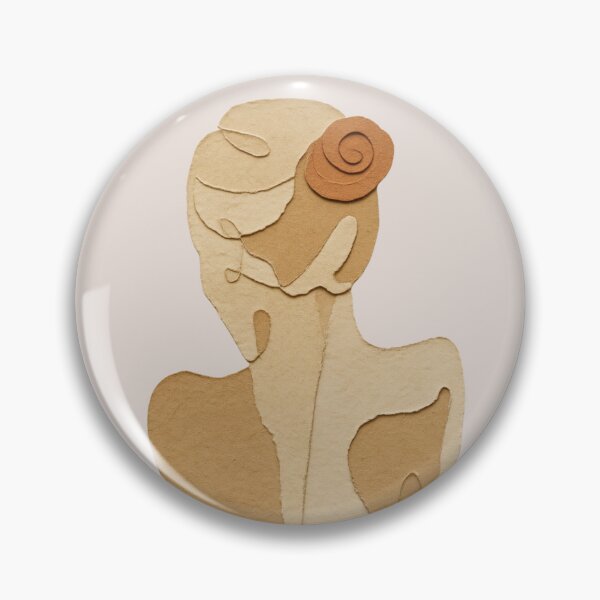Item preview, Boho Minimalist Woman Back Line Art Paper Cutout designed and sold by Rhodes Shop.