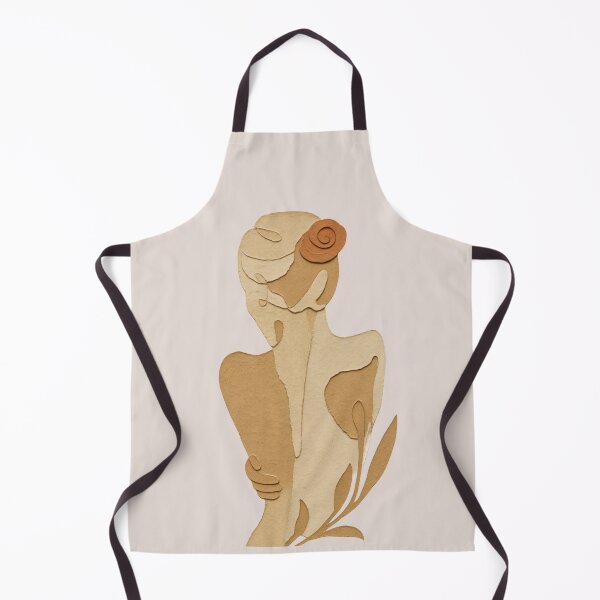 Item preview, Boho Minimalist Woman Back Line Art Paper Cutout designed and sold by Rhodes Shop.