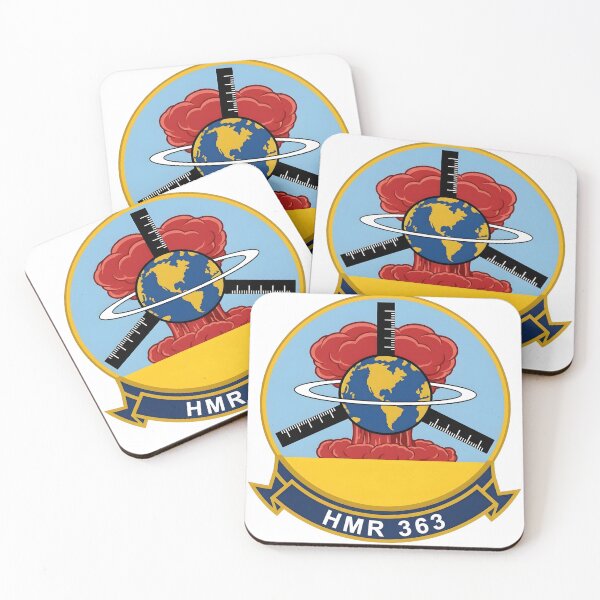 Item preview, USMC HMR-363 Helicopter Transport Squadron Historical Patch designed and sold by CharlieDesings.