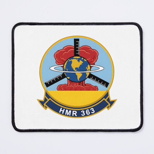 Item preview, USMC HMR-363 Helicopter Transport Squadron Historical Patch designed and sold by CharlieDesings.