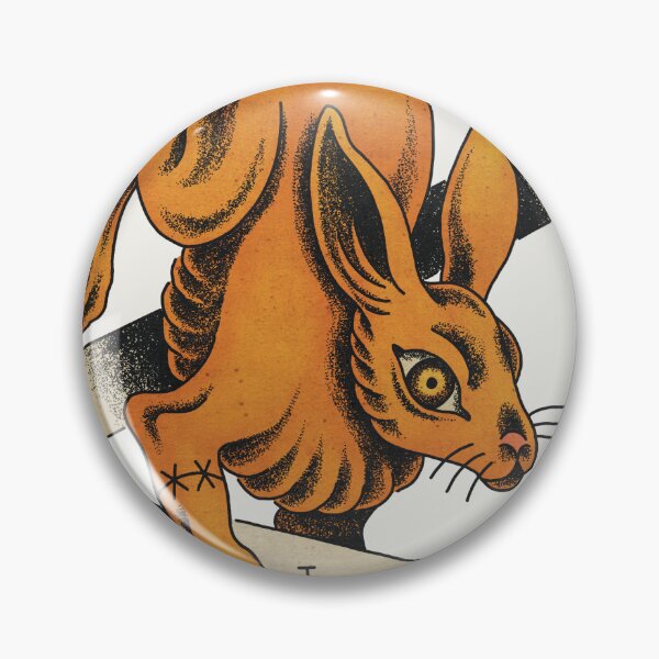 Item preview, "Make Your Own Luck" Retro Rabbit Tattoo designed and sold by vainglory.