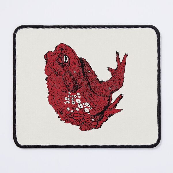 Item preview, Toad - BG (#F0EEE9) and C1 (#B31721) designed and sold by The Stippler Process.