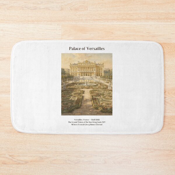 Item preview, Palace of Versailles Vintage Watercolor Art Print | French Baroque Royal Palace | Versailles France Wall Decor designed and sold by Panom Suavichien.