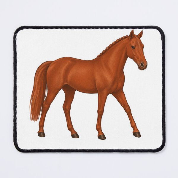 Item preview, Chestnut Horse Equestrian Sticker designed and sold by RealEqEdit.