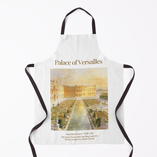 Item preview, Palace of Versailles Vintage Watercolor Art Print | French Baroque Royal Palace | Versailles France Wall Decor designed and sold by Panom Suavichien.