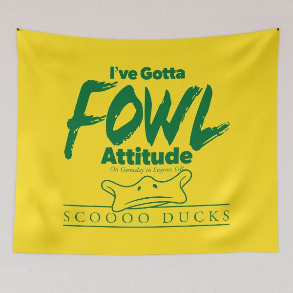 Item preview,  I've Gotta Fowl Attitude - Duck Inspired Spirit Wear - Green designed and sold by G2Creative.