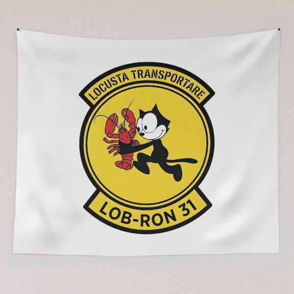 Item preview, LOB-RON 31 Locusta Transportare Commemorative Aviation Patch designed and sold by CharlieDesings.