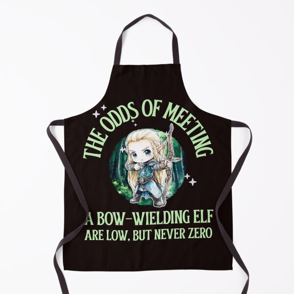 Item preview, THE ODDS OF MEETING A BOW-WIELDING ELF | ANOMALY HUMOR SERIES —  FANTASY ENCOUNTERS EDITION  designed and sold by WitLounge.