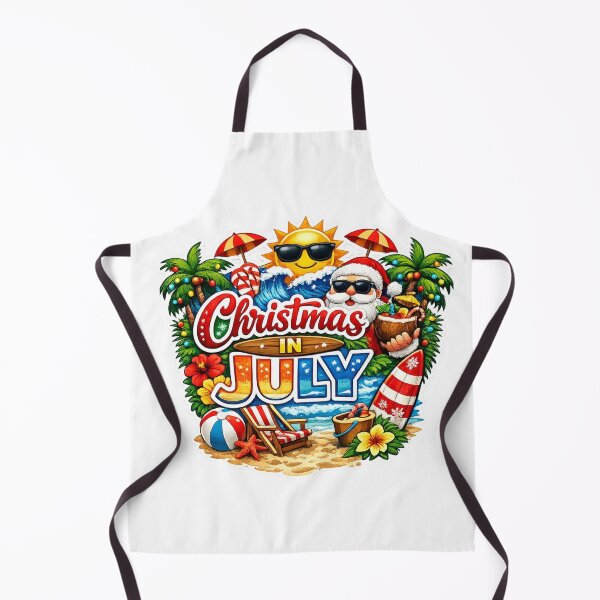 Item preview, Christmas In July Beach Santa Tropical Holiday Celebration designed and sold by vampbabe54.