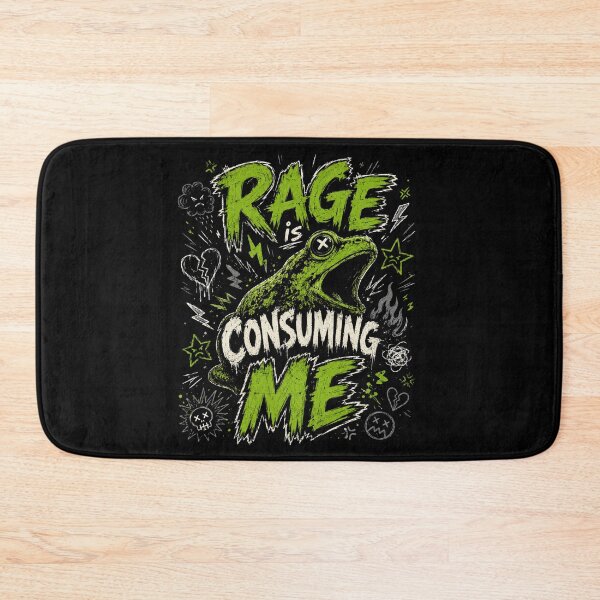 Item preview, Rage Is Consuming Me Funny Frog Shirt, Sarcastic Meme Tee, Weird Animal Humor Gift for Friends designed and sold by THREE LITTLE BEANS.