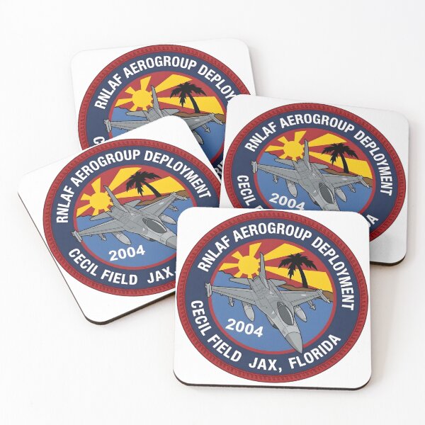 Item preview, RNLAF Aerogroup Deployment Cecil Field 2004 Commemorative Patch designed and sold by CharlieDesings.