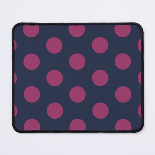 Item preview, Large MAROON RED and NAVY BLUE POLKA DOTS designed and sold by RachelMacht.