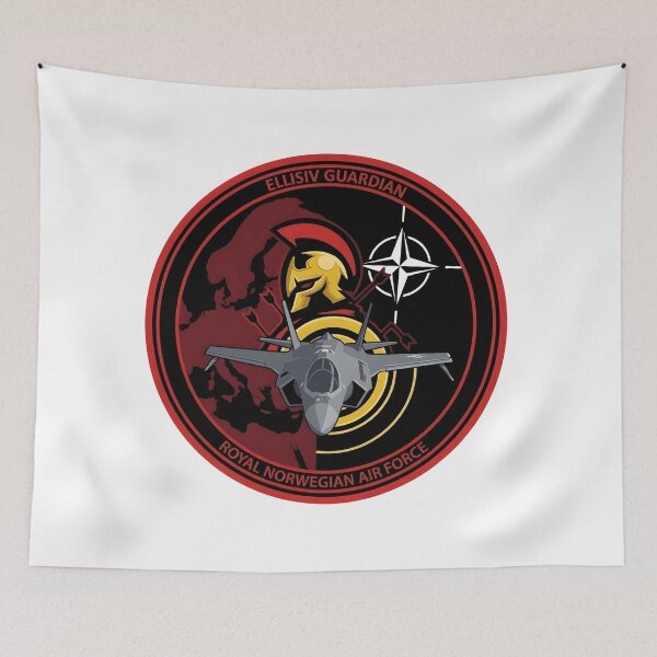 Item preview, Royal Norwegian Air Force Ellisiv Guardian Exercise Patch designed and sold by CharlieDesings.