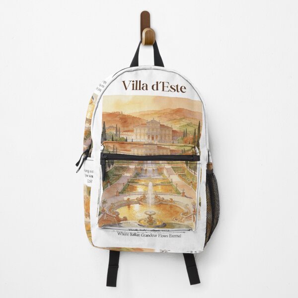 Item preview, Villa d'Este Vintage Watercolor Art Print | Italian Renaissance Garden | Tivoli Italy Wall Decor designed and sold by Panom Suavichien.