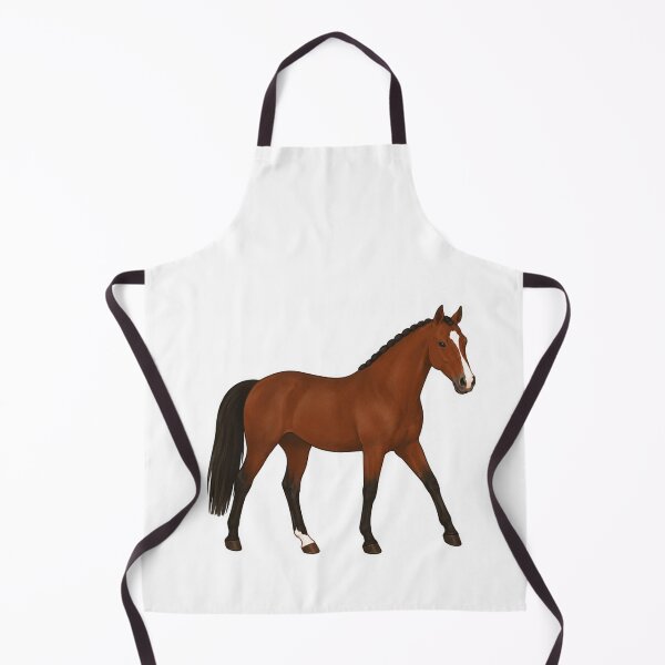 Item preview, Bay Sport Horse Equestrian Sticker designed and sold by RealEqEdit.