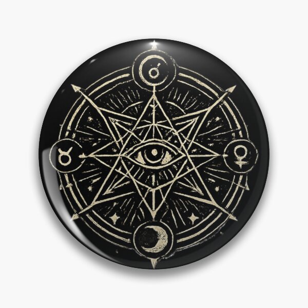 Item preview, Focus Sigil of Mental Clarity – Occult Symbol for Concentration & Discipline designed and sold by Sigils & Saints.