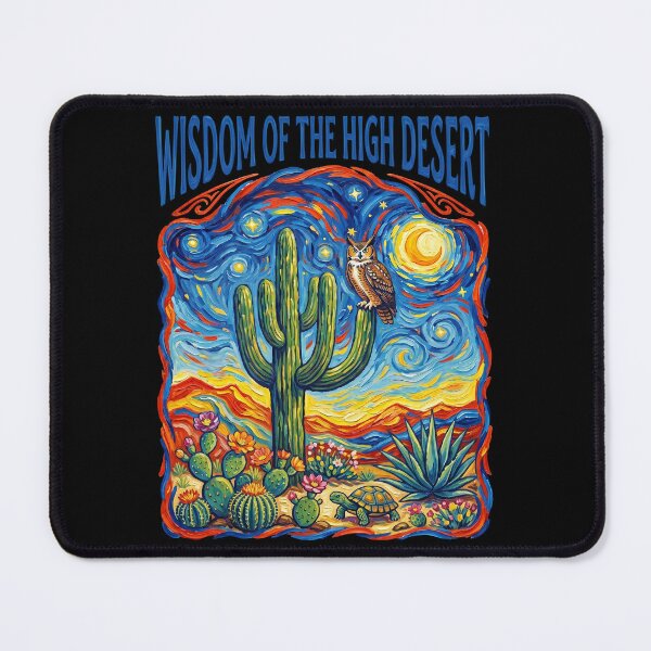 Item preview, Desert Owl cactus designed and sold by TeeARTHY.