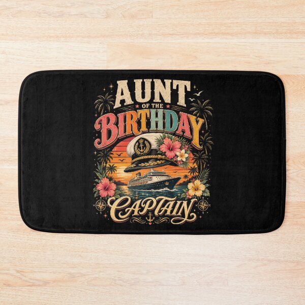 Item preview, Aunt Of The Birthday Captain Cruise Family Vacation Party designed and sold by THREE LITTLE BEANS.