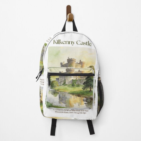 Item preview, Kilkenny Castle Vintage Watercolor Art Print | Norman Irish Fortress | County Kilkenny Ireland Wall Decor designed and sold by Panom Suavichien.
