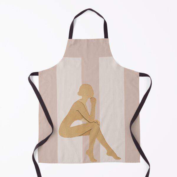 Item preview, Boho Minimalist Kneeling Woman Paper Cutout Silhouette designed and sold by Rhodes Shop.
