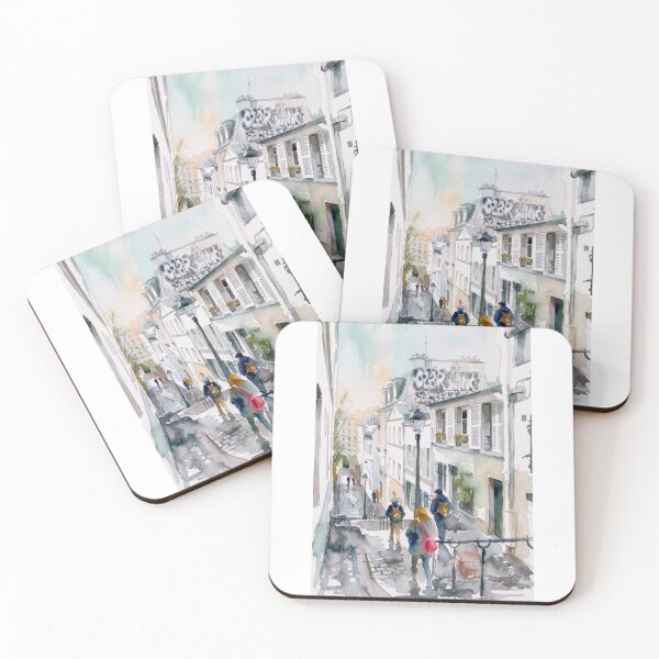 Item preview, Montmartre Street Paris designed and sold by caracatita75.