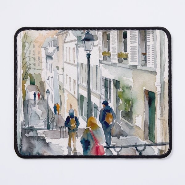 Item preview, Montmartre Street Paris designed and sold by caracatita75.