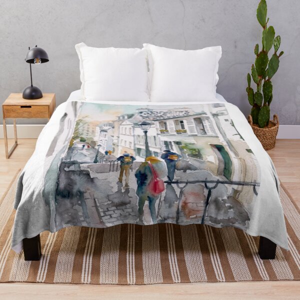 Item preview, Montmartre Street Paris designed and sold by caracatita75.