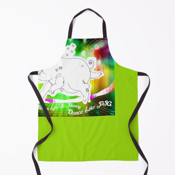 Item preview, When Life Is Heavy - Dance Like A Pig (Ink Drawing by ACCI) designed and sold by VanyssaGraphics.