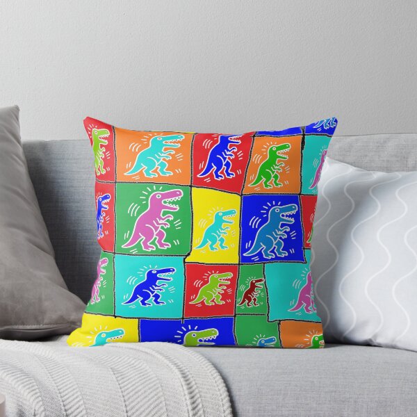 Item preview, punk dinosaur 1234 pop art designed and sold by LoEndT-Shirts.