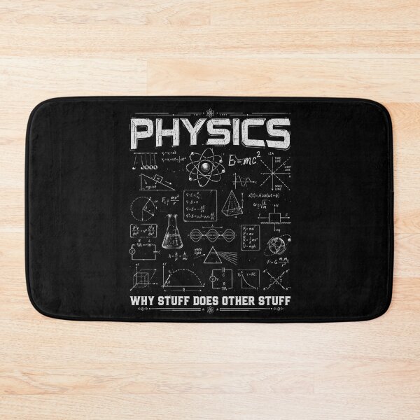 Item preview, Physics T-Shirt, Science Equations, Why Stuff Does Other Stuff  designed and sold by THREE LITTLE BEANS.