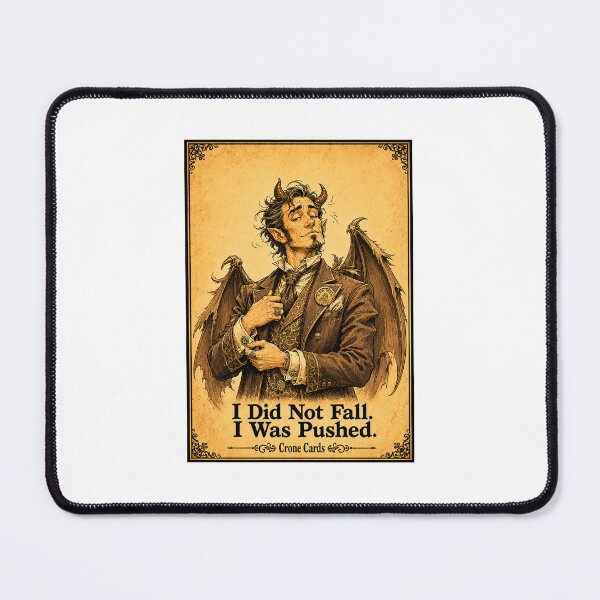 Item preview, Crone Cards - I Did Not Fall. I Was Pushed. designed and sold by Kay Mhor Studio.