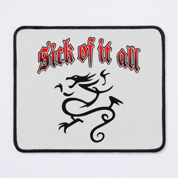 Item preview, Sick Of It All NYHC Dragon Logo designed and sold by Libérica Studio.