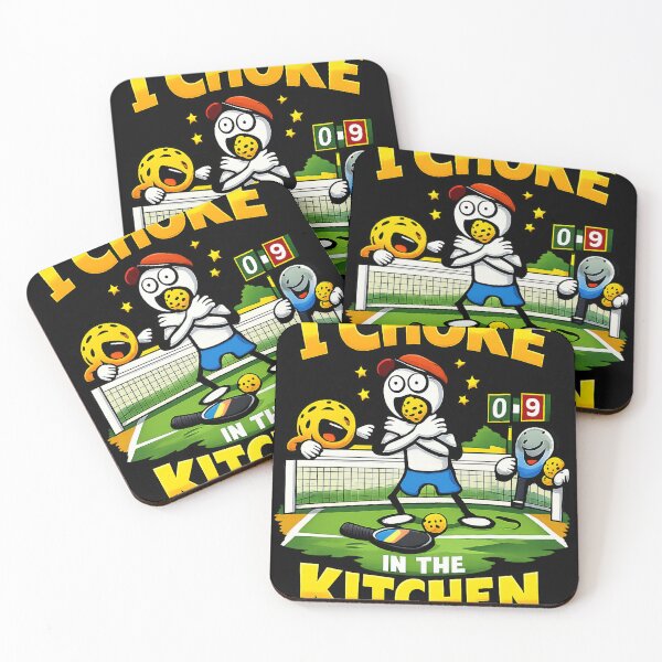 Item preview, I Choke in the Kitchen Pickleball designed and sold by Pickleball Globe.