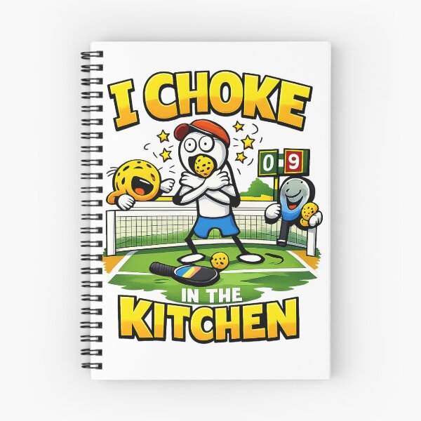 Item preview, I Choke in the Kitchen Pickleball designed and sold by Pickleball Globe.