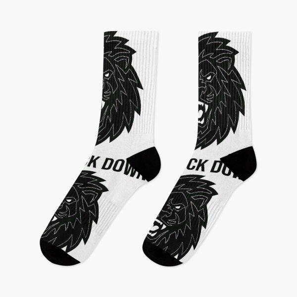 Item preview, Never Back Down Motivational Roaring Lion designed and sold by whinkester.